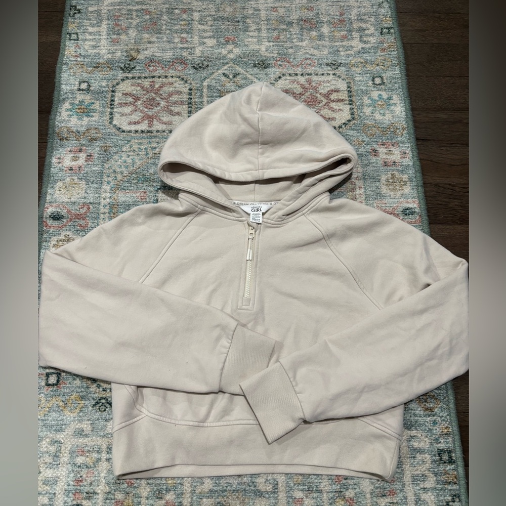 Athleta Girl Half zip hoodie